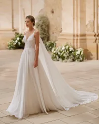 Brautkleid Halsey des spanischen Designers Alma Novia