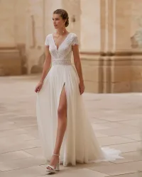 Brautkleid Hegoa des spanischen Designers Alma Novia